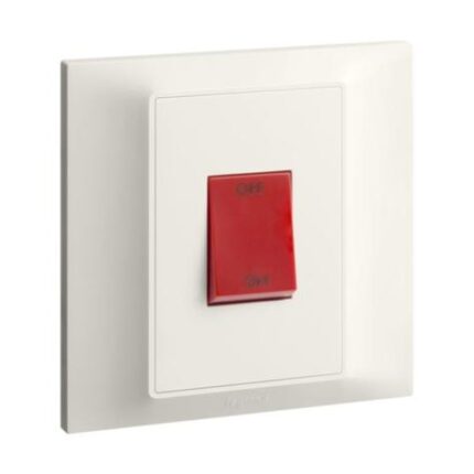 1G 45A DP SWITCH IVORY